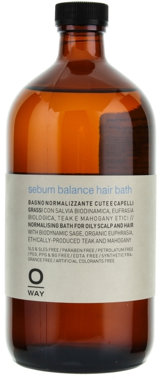 Szampon do włosów - Oway Sebum Balance Hair Bath — Zdjęcie N1