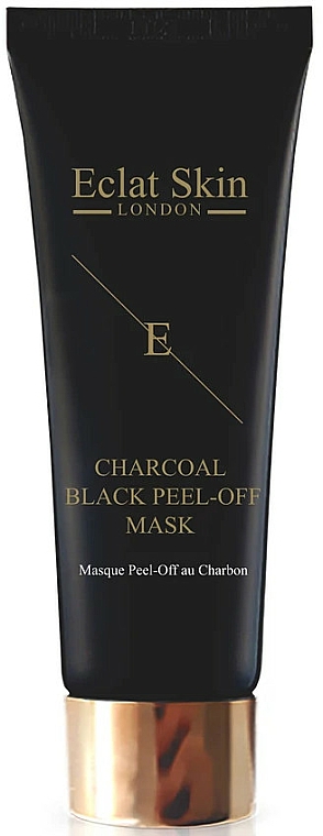Węglowa czarna maska peel-off do twarzy - Eclat Skin London Charcoal Black Peel-Off Mask — Zdjęcie N1