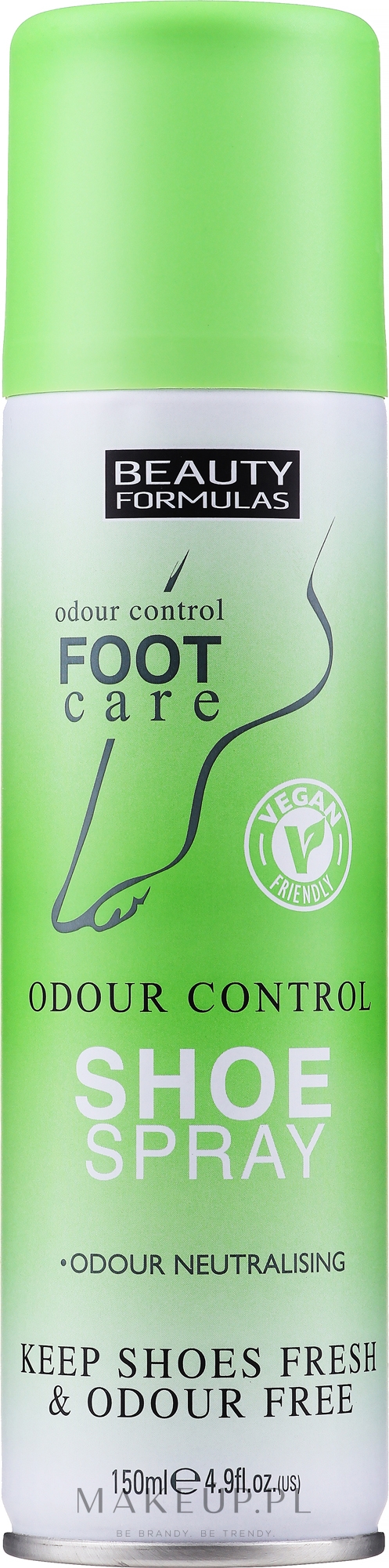 Dezodorant do butów - Beauty Formulas Shoe Odour Control Spray — Zdjęcie 150 ml