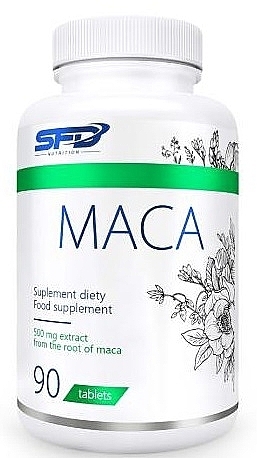 Suplement diety Peruwiańska Maca Pieprzowa - SFD Nutrition Maca 500 mg — Zdjęcie N1