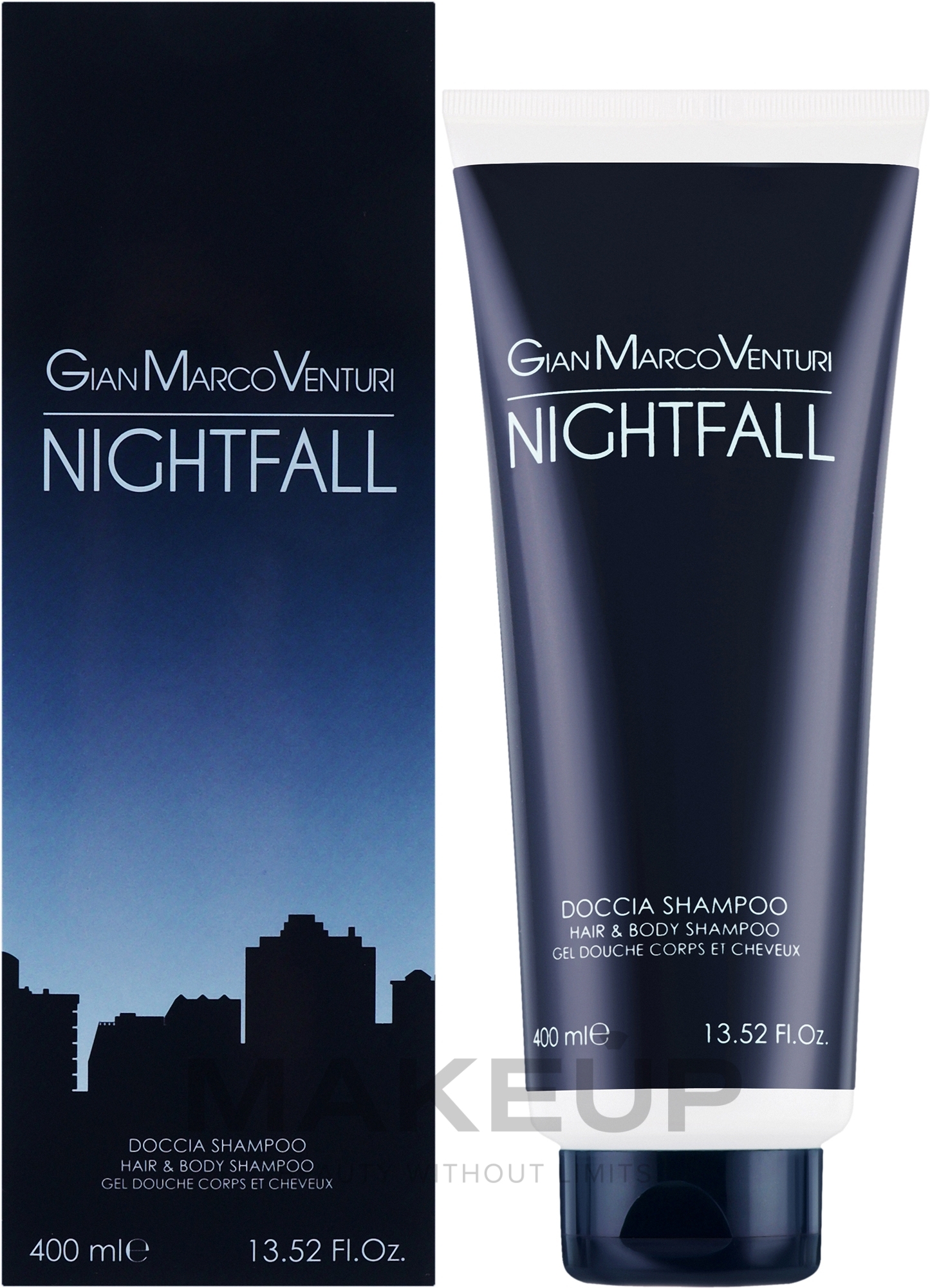 Gian Marco Venturi Nightfall - Perfumowany szampon do włosów i ciała — Zdjęcie 400 ml