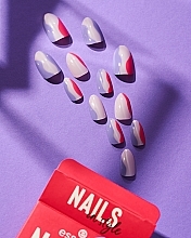 Samoprzylepne sztuczne paznokcie - Essence Nails In Style Stay Wavy — Zdjęcie N3