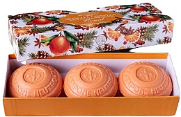 Kup Zestaw mydeł Pomarańcza i cynamon - Antico Saponificio Gori 1919 Floreal (soap/3 x 150 g)