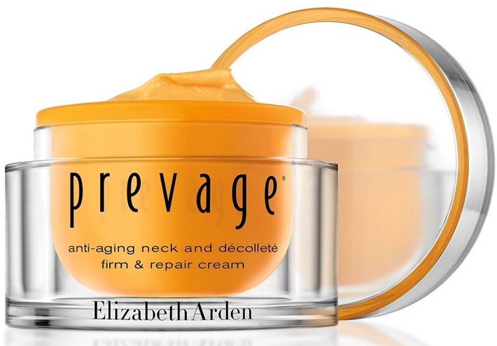Naprawczy krem przeciwstarzeniowy do szyi i dekoltu - Elizabeth Arden Prevage Neck And Decollette Firm & Repair Cream — Zdjęcie N4