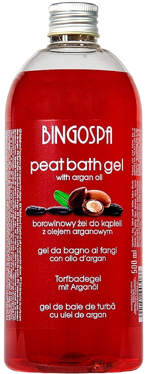 Borowinowy żel do kąpieli z olejem arganowym - BingoSpa Mud Shower Gel — Zdjęcie N1