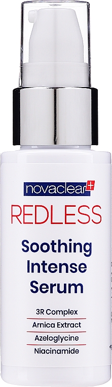 Intensywnie kojące serum do twarzy - Novaclear Redless Soothing Intense Serum — Zdjęcie N2