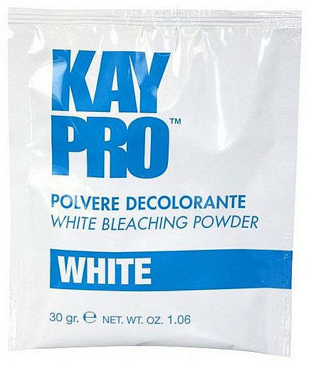 Rozjaśniacz do włosów - KayPro Bleach Powder White (saszetka) — Zdjęcie N1