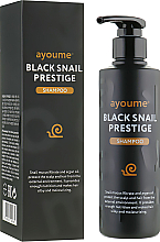 Kup Szampon ochronny z mucyną ślimaka - Ayoume Black Snail Prestige Shampoo