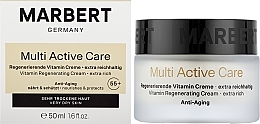 Rewitalizujący krem ​​witaminowy do skóry bardzo suchej - Marbert Multi Active Care Vitamin Regenerating Cream Extra Rich — Zdjęcie N2