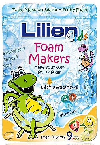 Kapsułki do kąpieli dla dzieci - Lilien Kids Foam Makers — Zdjęcie N1