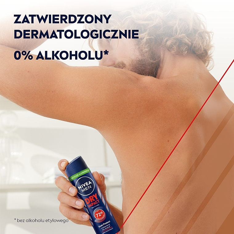 Antyperspirant - NIVEA MEN Dry Impact Anti-Perspirant 72H — Zdjęcie N5