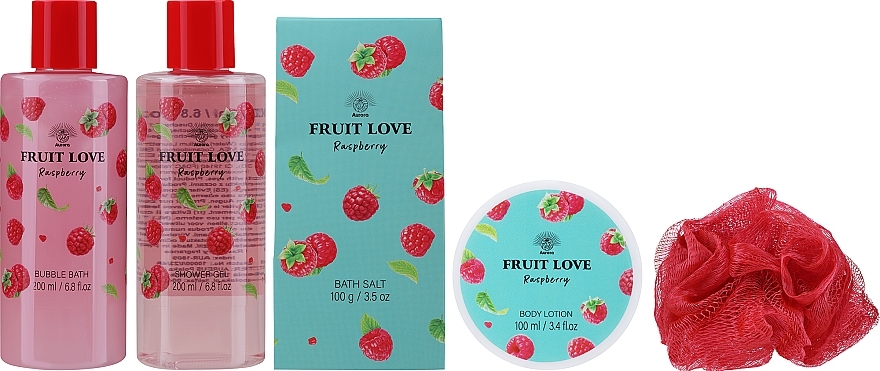 Zestaw w koszyku Malina - Aurora Fruit Love Raspberry — Zdjęcie N2