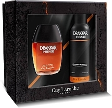 Guy Laroche Drakkar Noir Intense - Zestaw (edt 100 ml + deo 200 ml) — Zdjęcie N1