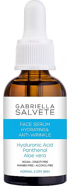 Nawilżające serum przeciwzmarszczkowe do twarzy - Gabriella Salvete Face Serum Hydrating & Anti-Wrinkle — Zdjęcie N1