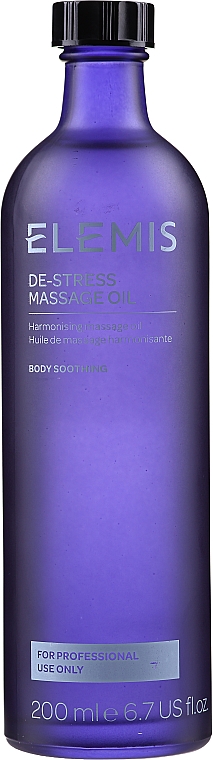 Olejek do masażu przeciwstresowego - Elemis De-Stress Massage Oil For Professional Use Only  — Zdjęcie N3