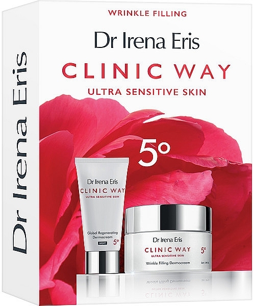 Zestaw - Dr Irena Eris Clinic Way 5° (eye/cr 15 ml + f/cr 50 ml) — Zdjęcie N1