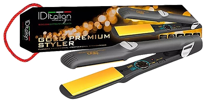 Prostownica do włosów - Iditalian Gold Premium Styler  — Zdjęcie N1