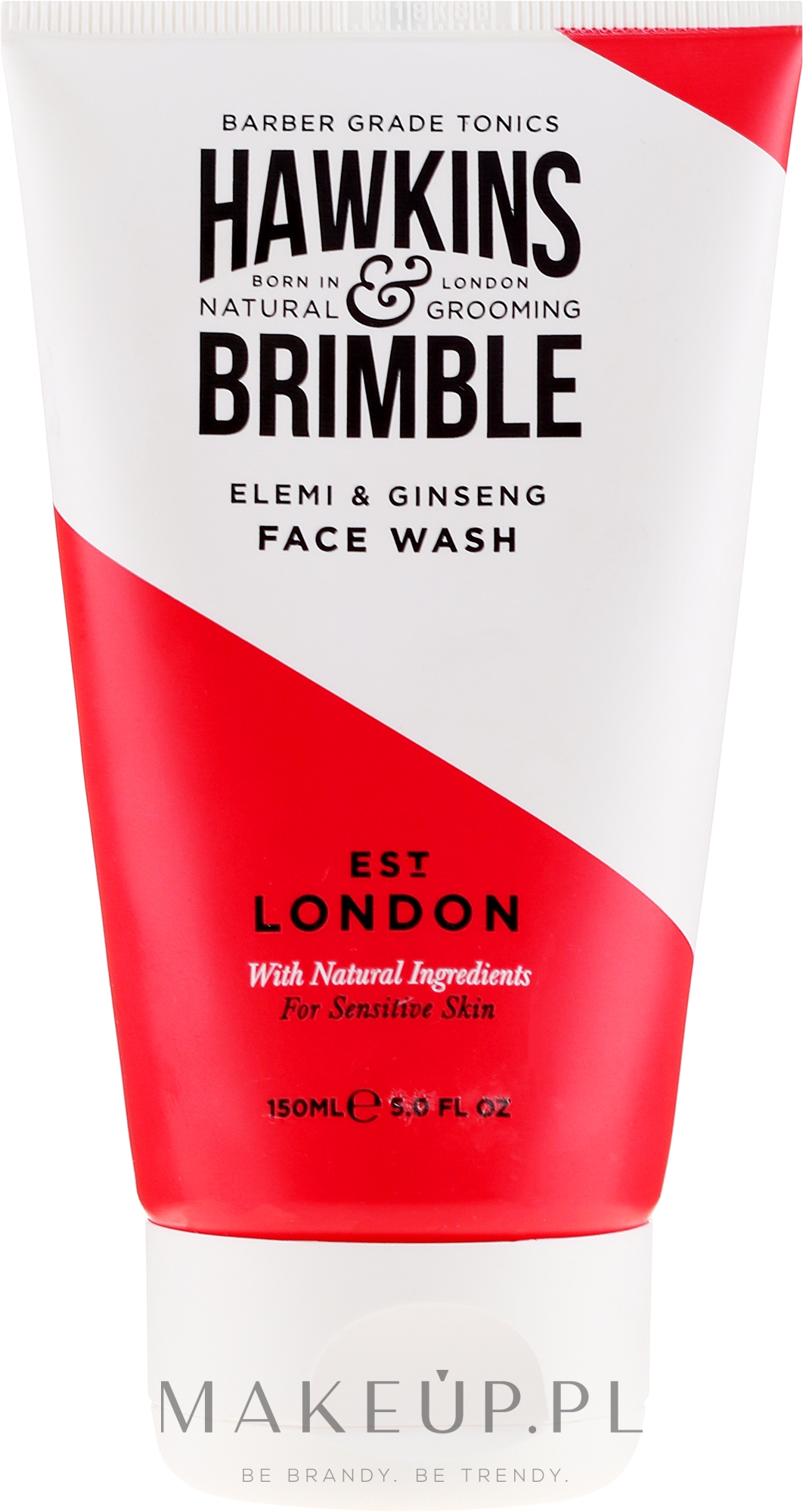 Oczyszczający żel do twarzy - Hawkins & Brimble Elemi & Ginseng Face Wash — Zdjęcie 150 ml
