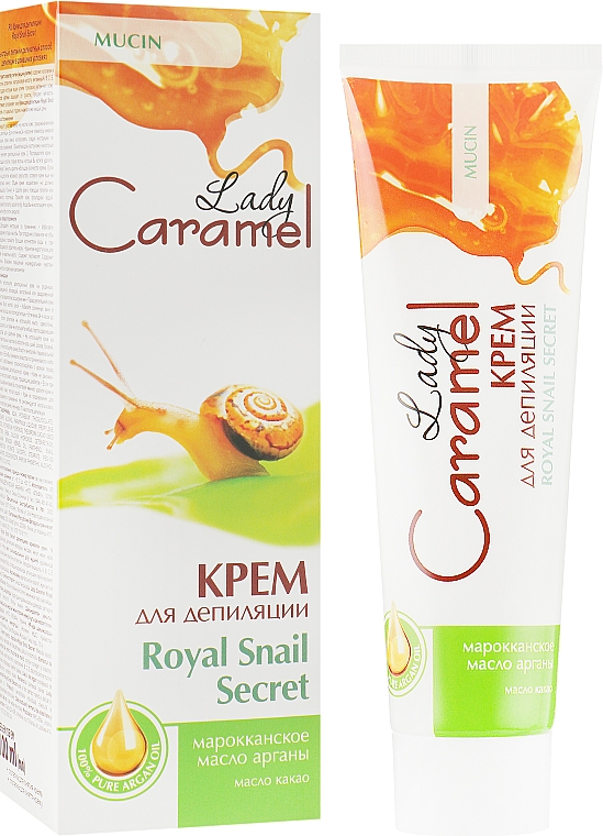Krem do depilacji - Caramel Lady Royal Snail Secret