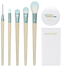 Zestaw pędzli do makijażu, 7 produktów - EcoTools Eye Shine Bright Kit — Zdjęcie N2
