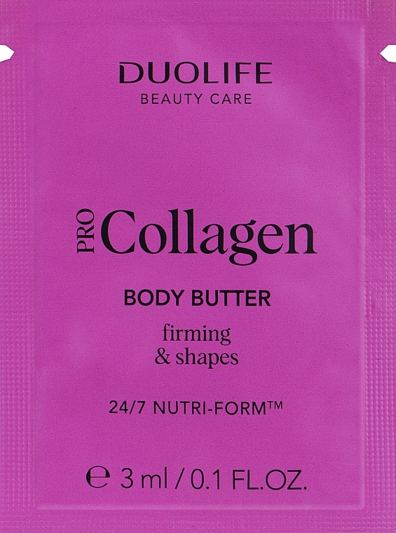 Kolagenowe masło do ciała - DuoLife Collagen Beauty Care Body Butter (próbka)