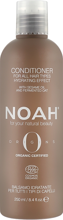 Nawilżająca maska do włosów - Noah Origins Hydrating Conditioner For All Hair Types — Zdjęcie N1