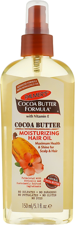 Nawilżający olejek do włosów - Palmer's Cocoa Butter Formula Moisturizing Hair Oil