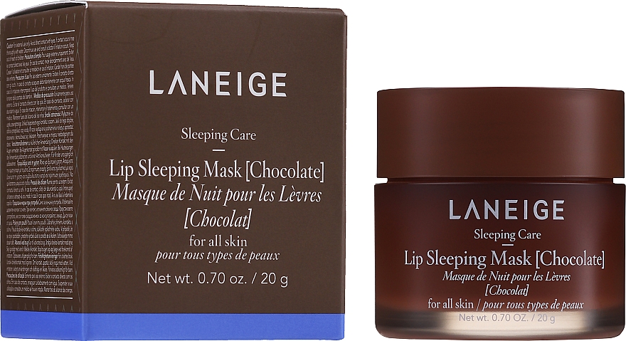 Nocna maska do ust Czekolada - Laneige Lip Sleeping Mask Chocolate — Zdjęcie N2