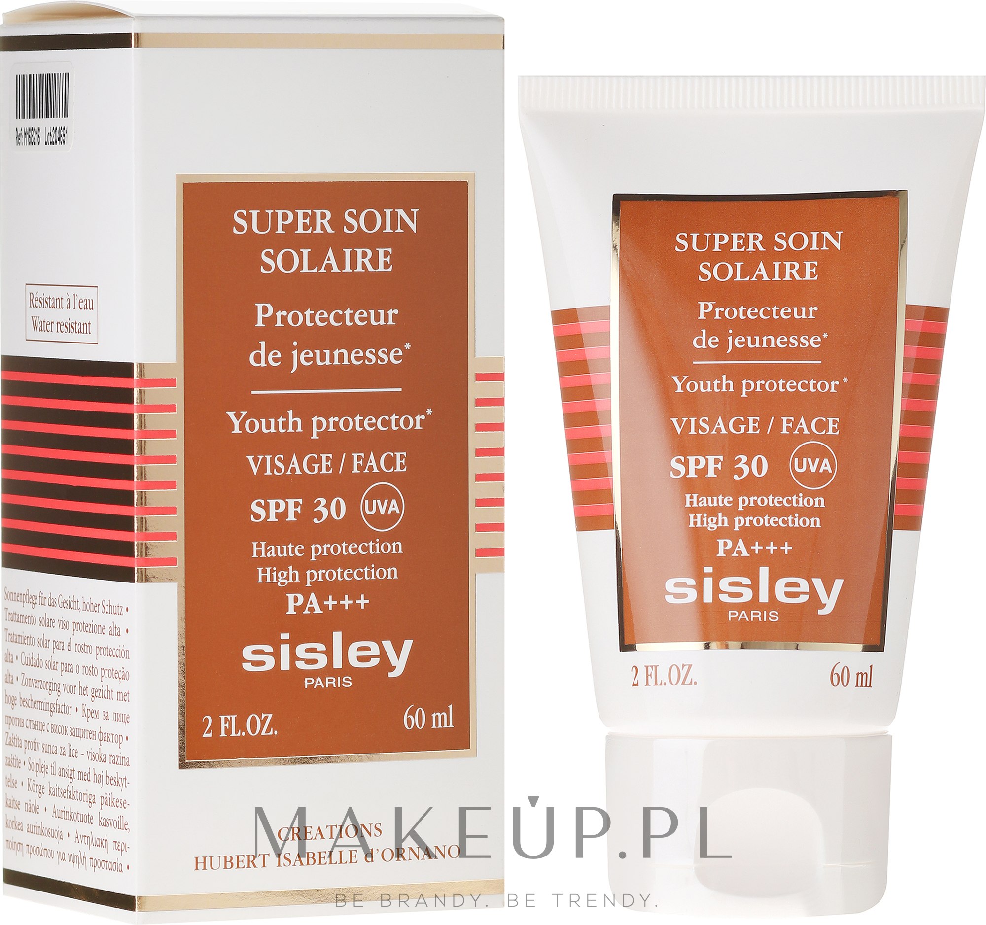 Ochronny krem do twarzy SPF 30 - Sisley Super Soin Solaire Facial Sun Care SPF 30 — Zdjęcie 60 ml