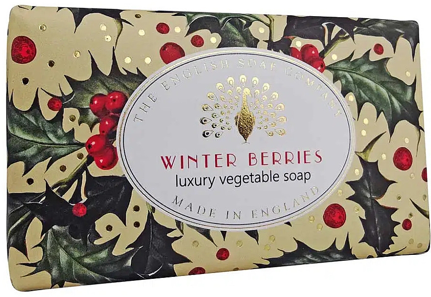 Mydło Zimowe jagody - The English Soap Company Christmas Collection Winter Berries Soap — Zdjęcie N1