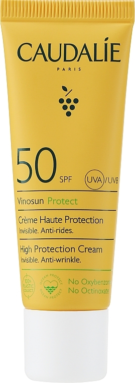 PREZENT! Krem przeciwsłoneczny SPF 50 - Caudalie Vinosun High Protection Cream SPF50 — Zdjęcie N2