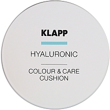 Podkład w gąbce cushion - Klapp Hyaluronic Color & Care Cushion — Zdjęcie N2