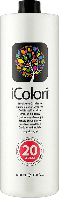 Utleniacz do farb kremowych 20 VOL	 - iColori Hair Care Oxidizer — Zdjęcie N1