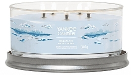 Świeca zapachowa w szkle, Ocean Air, 5 knotów - Yankee Candle Singnature — Zdjęcie N2