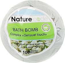 Kup Kula do kąpieli, biała - Nature Code Sensusal Touch Bath Bomb