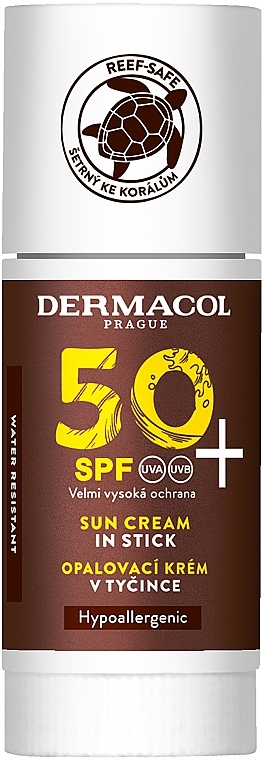 Krem przeciwsłoneczny w sztyfcie - Dermacol Sun Cream in Stick SPF 50+ — Zdjęcie N1