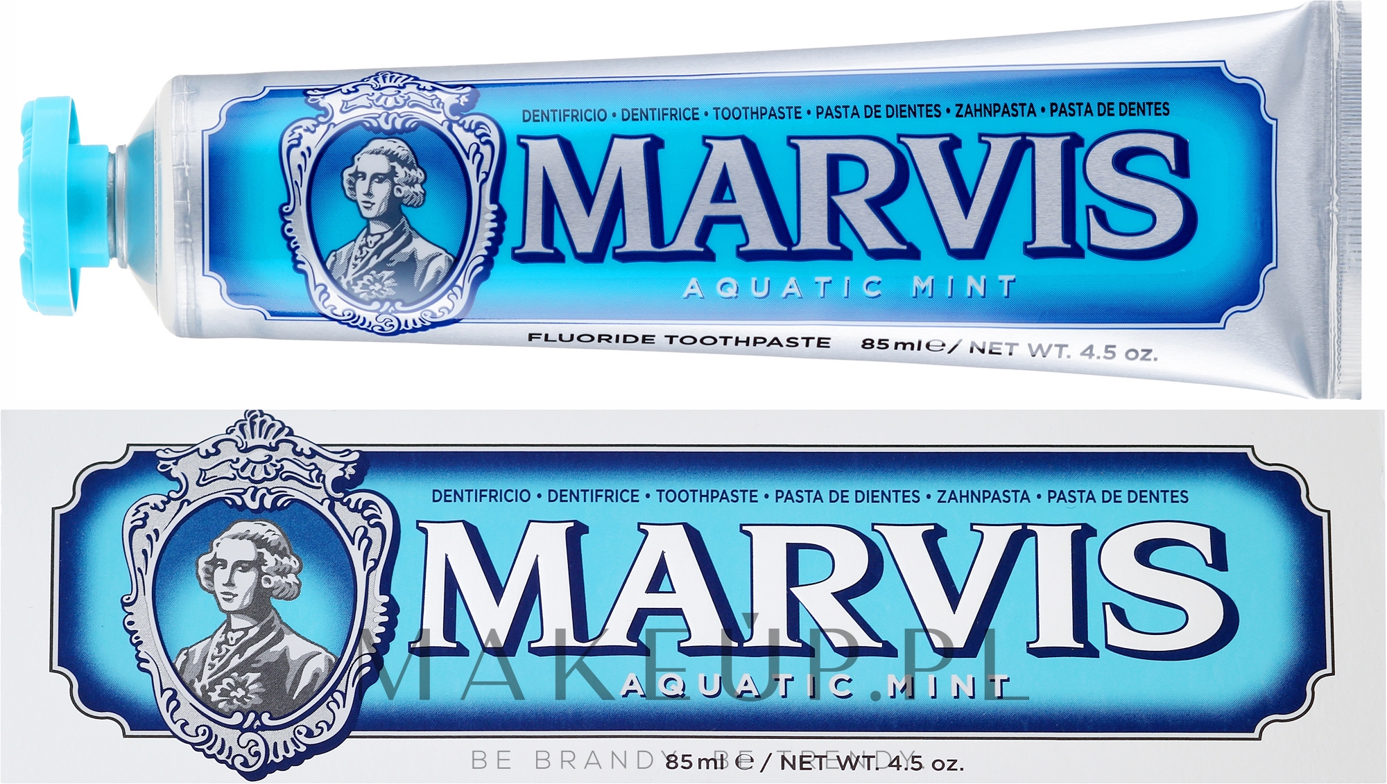 Pasta do zębów z ksylitolem Morska mięta - Marvis Aquatic Mint + Xylitol — Zdjęcie 85 ml
