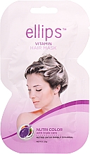 Maska do włosów farbowanych - Ellips Vitamin Hair Mask Nutri Color — Zdjęcie N1