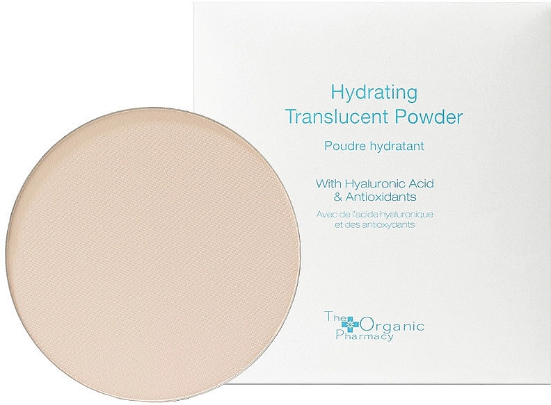 Nawilżający puder do twarzy - The Organic Pharmacy Hydrating Translucent Powder — Zdjęcie N1