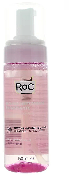 Pianka do mycia twarzy - Roc Energising Cleansing Mousse — Zdjęcie N1