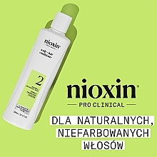 Balsam do pielęgnacji skóry głowy i włosów naturalnych - Nioxin Pro Clinical System 2 Scalp + Hair Thickening Conditioner — Zdjęcie N2