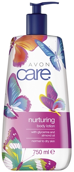 Odżywczy balsam do ciała z gliceryną i olejem ze słodkich migdałów - Avon Care Nurturing Body Lotion — Zdjęcie N1
