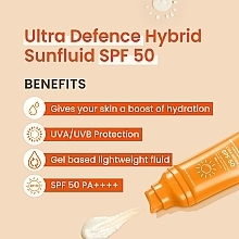 Hybrydowy fluid przeciwsłoneczny SPF 50 - Earth Rhythm Ultra Defence Hybrid Sun Fluid SPF 50 — Zdjęcie N2