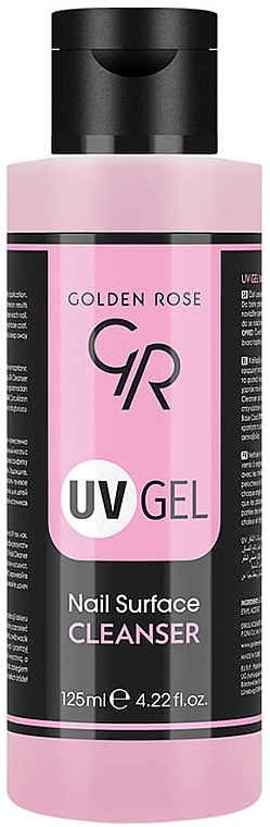 Odtłuszczacz do płytki paznokcia - Golden Rose UV Gel Nail Surface Cleanser — Zdjęcie N1