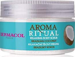Kup Peeling do ciała Kokos - Dermacol Aroma Ritual Brazilian Coconut Relaxing Body Scrub