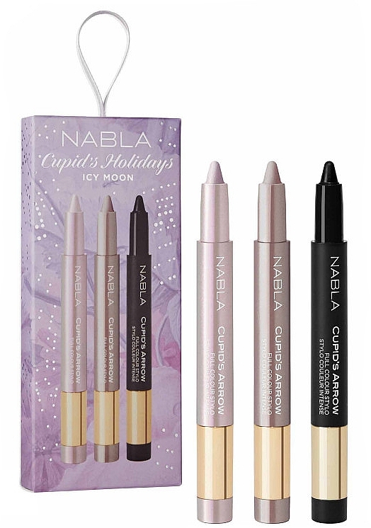 Zestaw - Nabla Cupid's Holidays Icy Moon (eyeliner/3x0.8g) — Zdjęcie N1