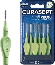 Szczoteczki międzyzębowe P09, 0,9 mm, zielone - Curaprox Curasept Proxi Prevention Light Green — Zdjęcie N1