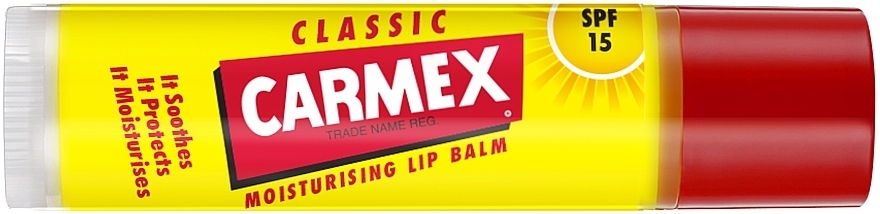 Nawilżający balsam do ust - Carmex Classic Lip Balm SPF15