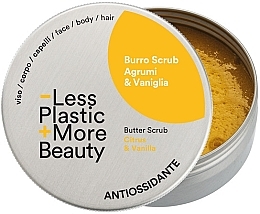 Przeciwutleniający peeling olejowy Cytrusy i wanilia - Sapone Di Un Tempo Butter Scrub Citrus & Vanilla Antioxidant — Zdjęcie N1