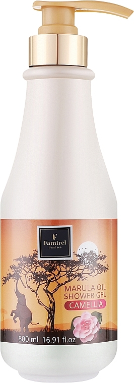 Żel pod prysznic z kamelią - Famirel Marula Shower Gel — Zdjęcie N2